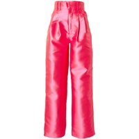 Hose 'Satin Twill High Waisted Wide Leg Trouse' von Warehouse