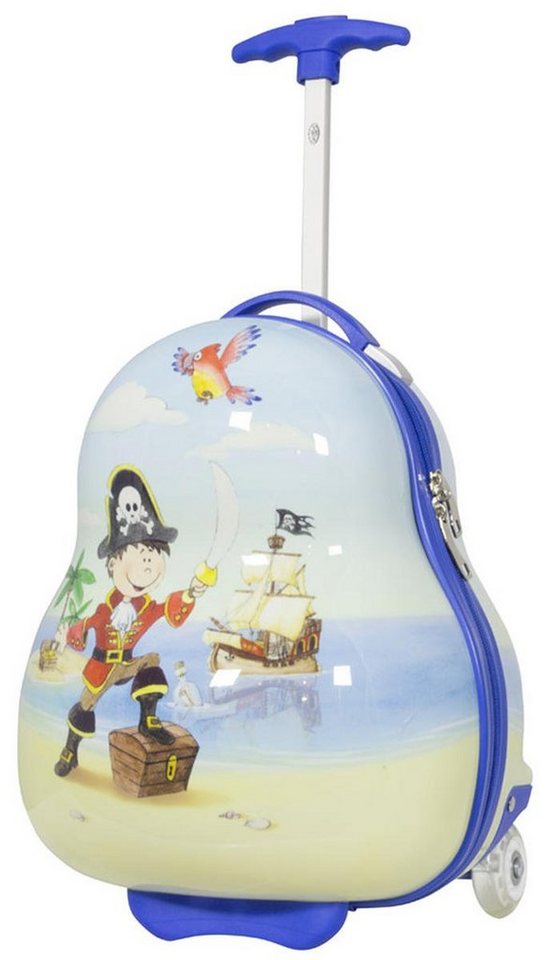 Warenhandel König Hartschalen-Trolley Kinderkoffer Pirat, Elfe, Dinos oder Pferde von Warenhandel König