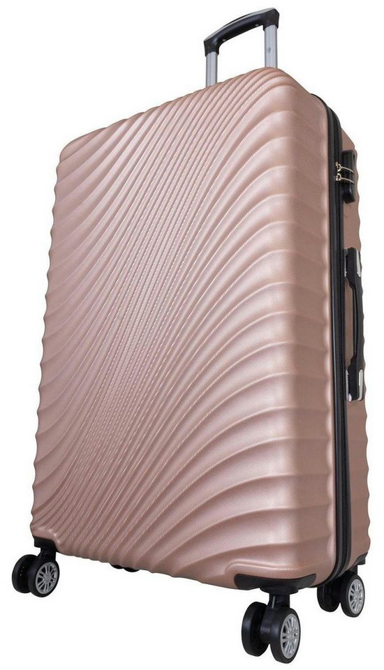 Warenhandel König Trolley Padua, 4 Rollen, aufrecht rollbar, robust, leicht, Hartschale von Warenhandel König