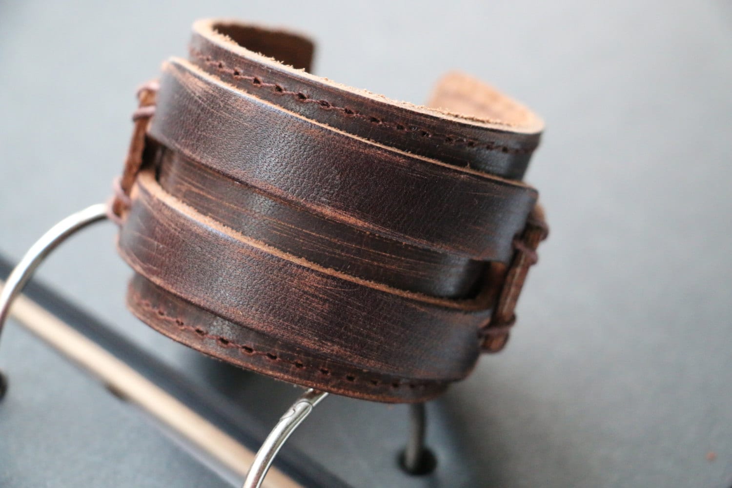 Herren Lederarmband, Braunes Leder Armband Wickelarmband Herren Herren Lederarmband, Braunes Leder Armband Wickelarmband Herren von WarmHeartHouse