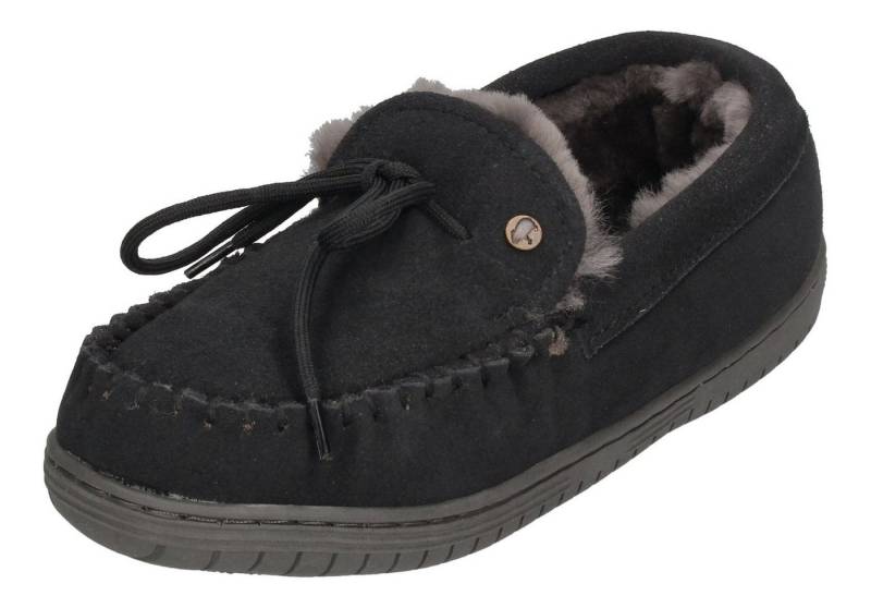 WARMBAT Koala Suede KLA3410-89 Hausschuh Charcoal von Warmbat