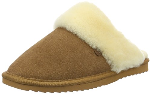 Warmbat Australia Herren Flurry Slippers/Hausschuhe Cognac 43 EU von Warmbat