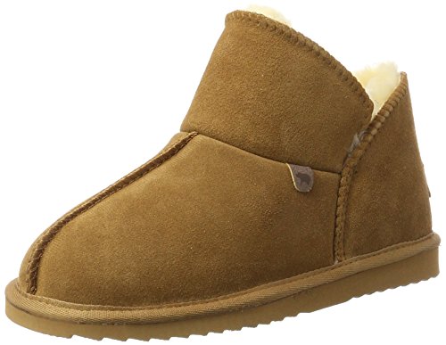 Warmbat Damen Willow Hausschuhe, Braun (Cognac), 37 EU von Warmbat