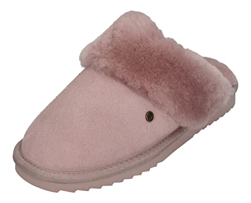 Warmbat Damenschuhe Hausschuhe Flurry Suede - Mauve, Größe:37 EU von Warmbat