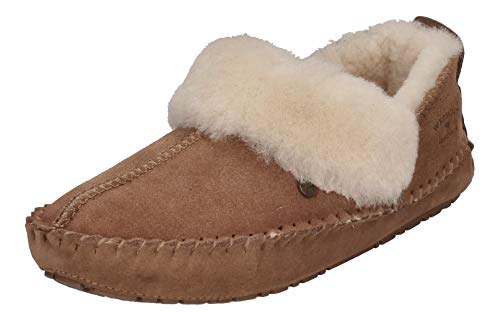 Warmbat Hausschuhe Damen Barrine (Cognac, Numeric_41) von Warmbat