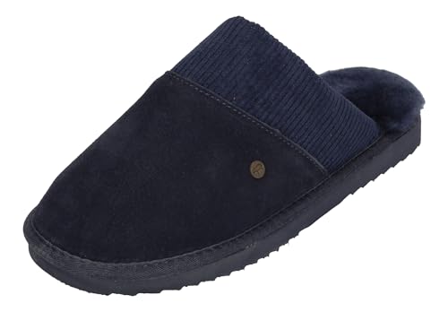 Warmbat Hausschuhe Perth Dark Navy EU 42 (Man) von Warmbat