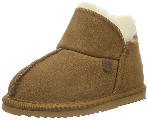 Warmbat Unisex-Kinder Willow Bootie Kurzschaft Stiefel, Braun (25 Cognac), 28 EU von Warmbat