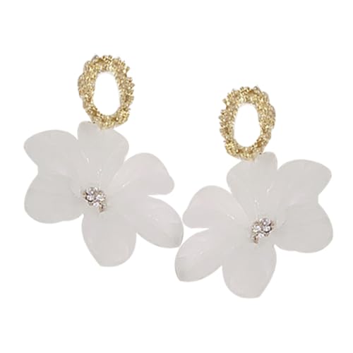 Warmhm 1 Paar Blumen Ohrringe für Damen Leichte Moderne Ohrstecker mit Filigranem Blumendesign Vielseitig Kombinierbar und Komfortabel für Täglichen Gebrauch Warmhm 1 Paar Blumen Ohrringe für Damen Leichte Moderne Ohrstecker mit Filigranem Blumendesign Vielseitig Kombinierbar und Komfortabel für Täglichen Gebrauch von Warmhm