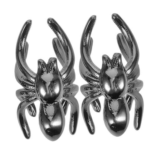 Warmhm 1 Paar Punk Stil Spinnen Ohr Clip Vintage Ohr Cuff für Damen Kreative Halloween Ohrringe Elegantes Accessoire für Mottopartys und Besondere Anlässe Warmhm 1 Paar Punk Stil Spinnen Ohr Clip Vintage Ohr Cuff für Damen Kreative Halloween Ohrringe Elegantes Accessoire für Mottopartys und Besondere Anlässe von Warmhm