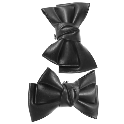 Warmhm 1 Paar Schuhclips für Damen mit Schleifen Abnehmbare Schuhdekoration für Hochzeits und Party Outfits Elegantes Accessoire für Verschiedene Schuharten Schwarz Warmhm 1 Paar Schuhclips für Damen mit Schleifen Abnehmbare Schuhdekoration für Hochzeits und Party Outfits Elegantes Accessoire für Verschiedene Schuharten Schwarz von Warmhm