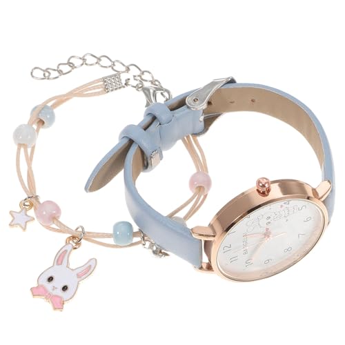 Warmhm Kinderuhr Mit Cartoon Muster Bezaubernde Armbanduhr Für Kleinkinder Und Mädchen Aus Pu Und Einfach Zu Lesen Tragen von Warmhm