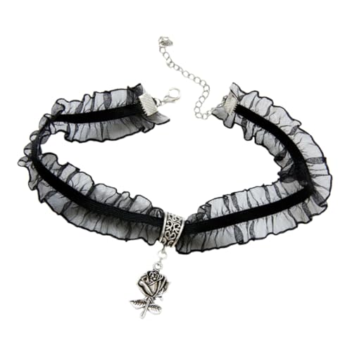 Warmhm 1 Stück Lace Halskette für Damen Einzigartiges Clavicle Design Schwarz Perfekter Modeschmuck für Besondere Anlässe und Hochwertige Verarbeitung und Ansprechende Details Warmhm 1 Stück Lace Halskette für Damen Einzigartiges Clavicle Design Schwarz Perfekter Modeschmuck für Besondere Anlässe und Hochwertige Verarbeitung und Ansprechende Details von Warmhm