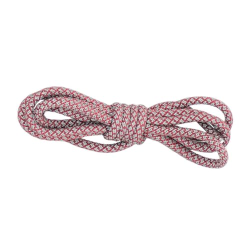 Warmhm 10 Paare Runde Reflektierende Schnürsenkel für Sneakers Langlebige Bunte Schuhbänder mit Hoher Sichtbarkeit für Damen und Herren Beim Sport und Nächtlichen Laufen Zufällige Farbe von Warmhm