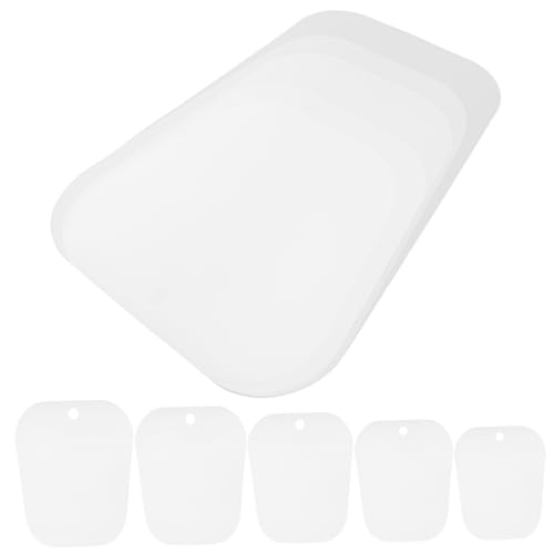 Warmhm 10 Stück Boot Shaper Teiliges Transparent Verstellbar Stiefelstütze Faltenvermeidung für Damen und Herren Langlebig und Praktisch mit Aufhängeloch für Einfache Lagerung von Warmhm