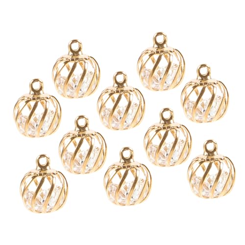 Warmhm 10 Stück Teiliges Anhänger Charms für Schmuckherstellung Hohe Vielseitige Laternenperlen für Ohrringe Armbänder und für Kreative DIY Projekte von Warmhm