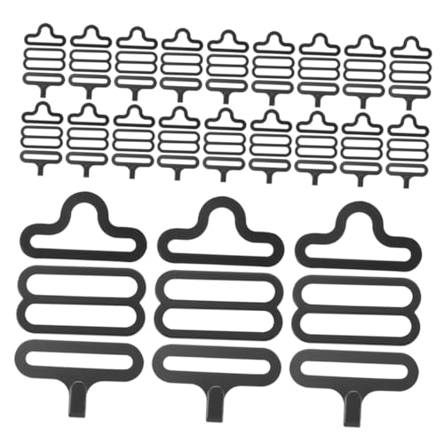 Warmhm 100 Sätze Verstellbare Metallklammern für Fliege Krawatte und Kragen Robuste Ersatzschnallen für Formelle und Freizeit Anlässe von Warmhm