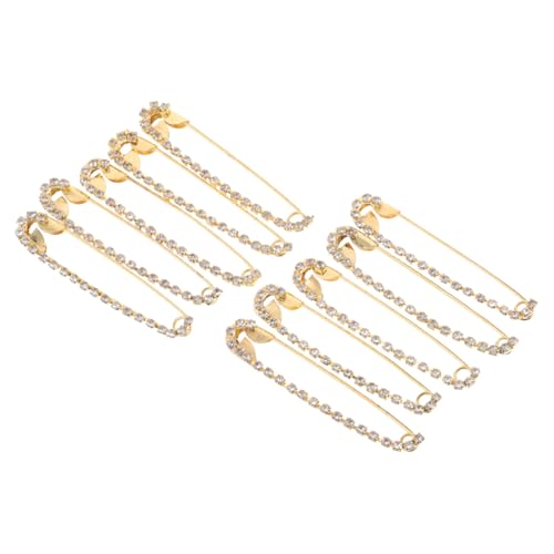 Warmhm 10stücke Zinklegierung Strass-sicherheitsnadeln Als Brosche Für Schal Pullover Mantel Decke Kleidung Mit Anhänger Dekorative Schalnadeln Tuchnadeln Deckennadeln Warmhm 10stücke Zinklegierung Strass-sicherheitsnadeln Als Brosche Für Schal Pullover Mantel Decke Kleidung Mit Anhänger Dekorative Schalnadeln Tuchnadeln Deckennadeln von Warmhm