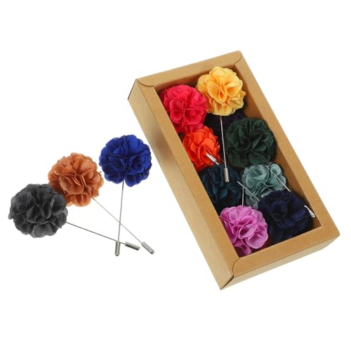 Warmhm 16stücke Stilvolle Herren-anstecknadel Mit Blumenmodellierung Kragenbrosche Für Anzug Dekoratives Accessoire Für Hochzeiten Und Festliche Anlässe von Warmhm