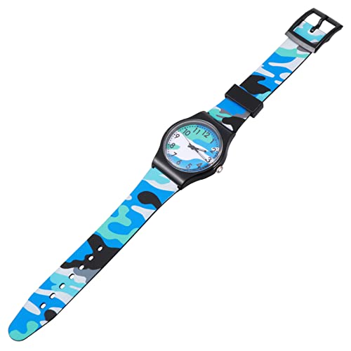 Warmhm Kinderuhr Armbanduhr Für Mädchen Cartoon Design Pvc Material Leichtes Ziffernblatt Für Kinder von Warmhm