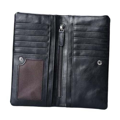 Warmhm 1Stück Faltbare Geldbörse für Herren Multifunktionale RFID Zertifizierte Geldbörse mit Kartenfächern und Münzfach für Alltag und Reisen Elegantes Design Schwarz Warmhm 1Stück Faltbare Geldbörse für Herren Multifunktionale RFID Zertifizierte Geldbörse mit Kartenfächern und Münzfach für Alltag und Reisen Elegantes Design Schwarz von Warmhm
