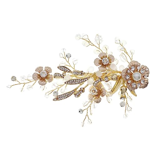 Warmhm Haarnadeln Für Frauen Mit Perlenblumen-design Legierungsmaterial Leicht Und Langlebig Für Hochzeit Party Und Tägliche Haardekoration von Warmhm