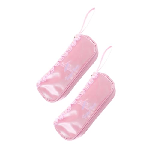 Warmhm 2stücke Tanztasche Für Mädchen Schuhtasche Aus Netzstoff Mit Reißverschluss Aufbewahrungstasche Für Ballettschuhe Leicht Und Tragbar Für Tanzstudio Und Reisen von Warmhm