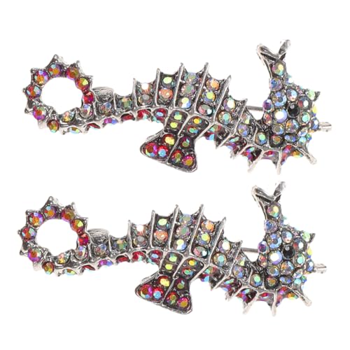 Warmhm 2 Stück Brosche Strass Anstecker Rucksack Accessoire Hochzeits Accessoire von Warmhm