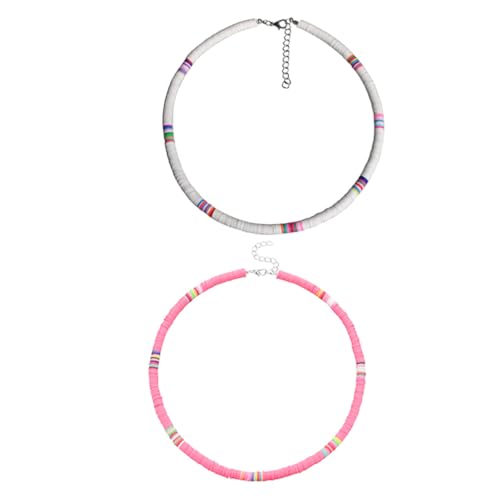 Warmhm 2stücke Sommer Halskette Strand Halskette Urlaub Für Frauen Mädchen Als Verstellbare Elegant Und Für Jeden Anlass von Warmhm