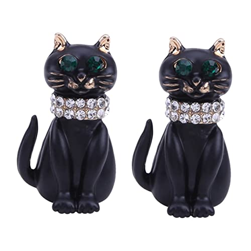 Warmhm 2 Stück Kreative Brosche Katzenmotiv Dekorative Anstecknadel für Kleidung Schals und Accessoires für Frauen für Besondere Anlässe und Alltag Warmhm 2 Stück Kreative Brosche Katzenmotiv Dekorative Anstecknadel für Kleidung Schals und Accessoires für Frauen für Besondere Anlässe und Alltag von Warmhm