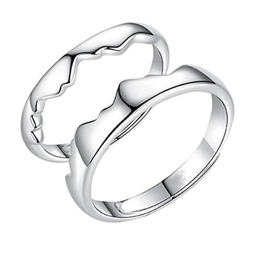 Warmhm 2 Stück Kupfer Liebesringe für Romantische Fingeraccessoires Hochwertigem Kupfer für und Besondere Anlässe Warmhm 2 Stück Kupfer Liebesringe für Romantische Fingeraccessoires Hochwertigem Kupfer für und Besondere Anlässe von Warmhm