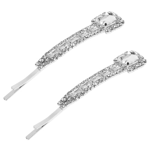 Warmhm 2 Stück Teiliges Strass Haarspangen mit Funkelnden Kristallen Dekorative Haarklammern für Damen Sicherer Halt Eleganter Haarschmuck für Hochzeit Party und Alltag von Warmhm