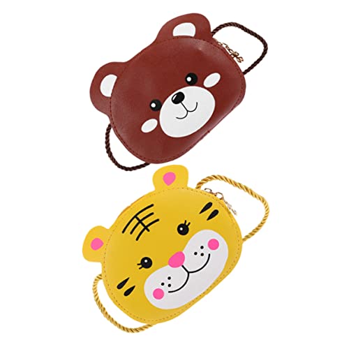 Warmhm 2 Stück Teiliges Umhängetaschen Cartoon Münzgeldbörse Leichte Crossbody Tasche für Jungen Mädchen Modisch Praktisch für Alltag Einkaufen Freizeit Warmhm 2 Stück Teiliges Umhängetaschen Cartoon Münzgeldbörse Leichte Crossbody Tasche für Jungen Mädchen Modisch Praktisch für Alltag Einkaufen Freizeit von Warmhm