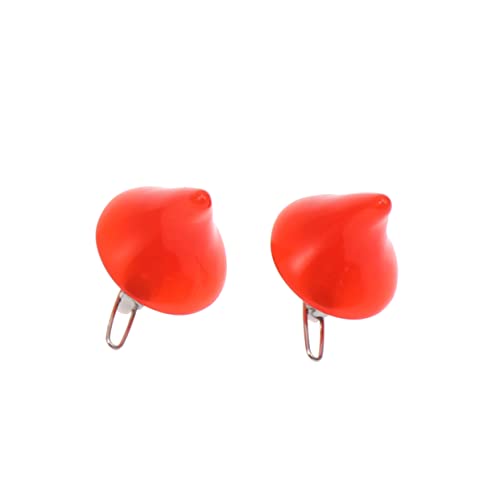 Warmhm 2 Stück Teufelshorn Haarspangen Rot Resin Halloween Haarclip Party Haarschmuck Leicht Modisch für Damen Festival Karneval von Warmhm
