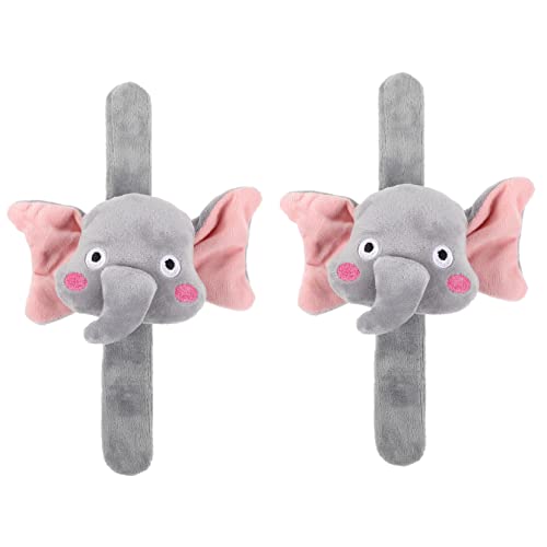 Warmhm 2 Stück Tierform Slap Armband für Überraschende Party Bequemes Handgelenk Armband mit Süßem Tierdesign für Feiern und Veranstaltungen Warmhm 2 Stück Tierform Slap Armband für Überraschende Party Bequemes Handgelenk Armband mit Süßem Tierdesign für Feiern und Veranstaltungen von Warmhm
