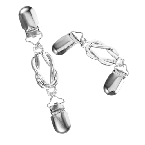 Warmhm 2 Stück Vintage Strickjacken Clips Retro Pullover Verschlüsse Langlebiger Vielseitige Schal und Cardigan Clips für Damen Einfach zu Befestigen Modischer Look für Alltag und von Warmhm