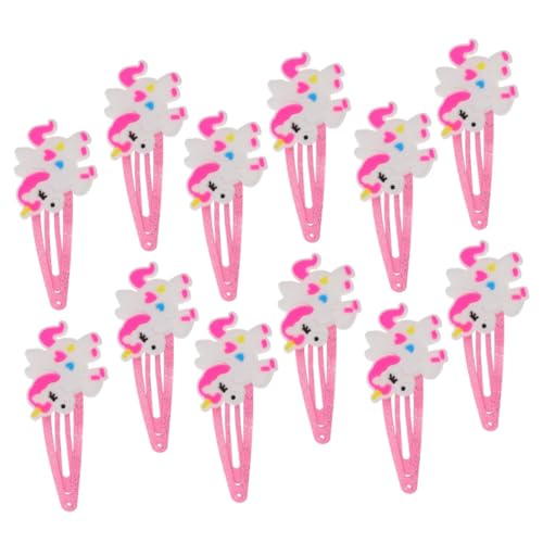 Warmhm 20stücke Mädchen Haarclips Cartoon Haar Barrettes Haar Zubehör Haarnadeln Leuchtende Einhorn-accessoires Für Junge Mädchen Und Robuste Haarspangen Aus Weichem Exquisit Und von Warmhm