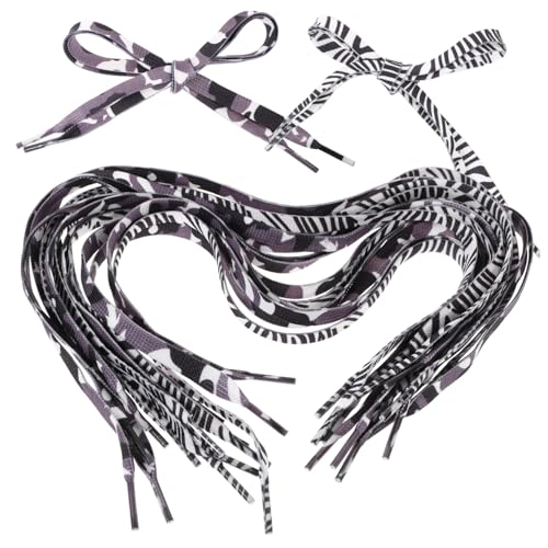 Warmhm 20 Stück Teiliges Bunte Geflochtene Schnürsenkel Flache Regenbogen schnürbänder für Turnschuhe Hallenschuhe und Freizeitschuhe Strapazierfähig Modisch für Jungen Zufällige Farbe von Warmhm