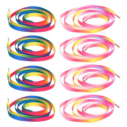 Warmhm 20 Stück Teiliges Langlebige Canvas Schuhbänder Bunte Farbverlauf Schnürsenkel für Sneaker Damen und Herren Mehrzweck Schuhriemen Warmhm 20 Stück Teiliges Langlebige Canvas Schuhbänder Bunte Farbverlauf Schnürsenkel für Sneaker Damen und Herren Mehrzweck Schuhriemen von Warmhm