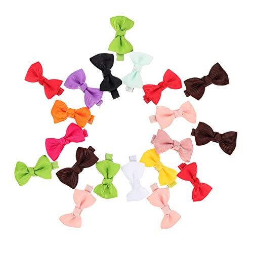 Warmhm 20stücke Junge Mädchen Haarnadeln Mit Schleife Haarspangen Für Kleinkinder Junge Mädchen Kopfbedeckung Haar Accessoires Aus Robustem Material von Warmhm