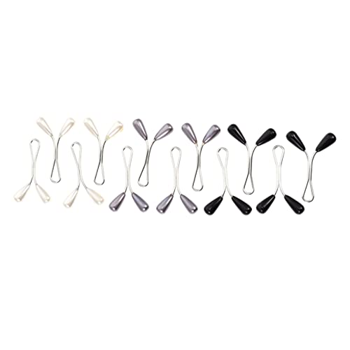 Warmhm 24 Stück Hijab Clips für Frauen U-Förmige Perle Schal Halter für Muslimische Kopftücher Einfaches Design für Partys und Feiern Warmhm 24 Stück Hijab Clips für Frauen U-Förmige Perle Schal Halter für Muslimische Kopftücher Einfaches Design für Partys und Feiern von Warmhm