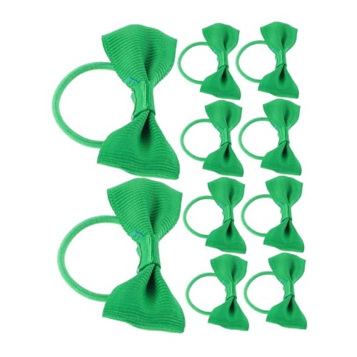 Warmhm 25stücke Grüne Haarschleifen Haargummis Mit Schleifen Für Damen Kleine Schleifen Fürs Haar Elastische Haarbänder Für Alltag Und Sport Bezaubernde Haaraccessoires von Warmhm