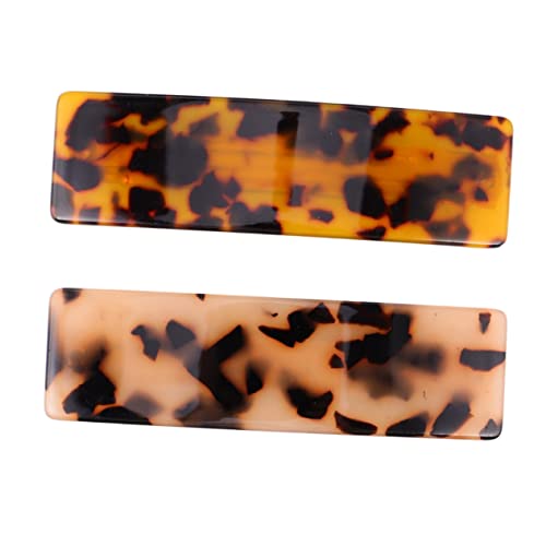 Warmhm 2stücke Große Haarspange Automatische Clip-haarspange Für Frauen Damen Aus Essigsäureplatte Für Haarschnitte Frisuren von Warmhm