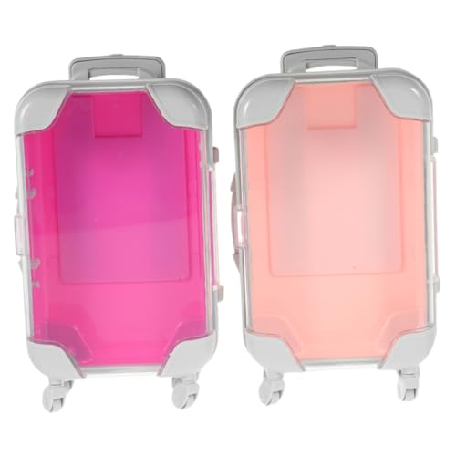 Warmhm 2Stücke Teiliges Make Up Reiseetui Koffertasche für Kosmetik Tragbares Organizer und Reisen und Outdoor Aktivitäten Schützt Ihre von Warmhm