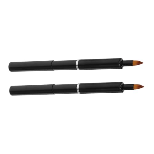 Warmhm 2stücke Lippenstift Pinsel Lip Gloss Applikator Make up Pinsel Für Frauen Concealer Pinselstab Einziehbarer Lippenpinsel Make up Tools von Warmhm