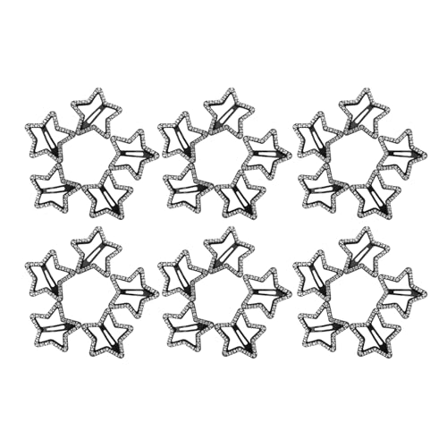 Warmhm 30stücke Stern-haarspangen Mit Strass-glas Rutschfeste Schnappclips Funkelnde Haar-accessoires Für Junge Mädchen Teenager Frauen Mädchen Für Partys Und Formelle Anlässe von Warmhm