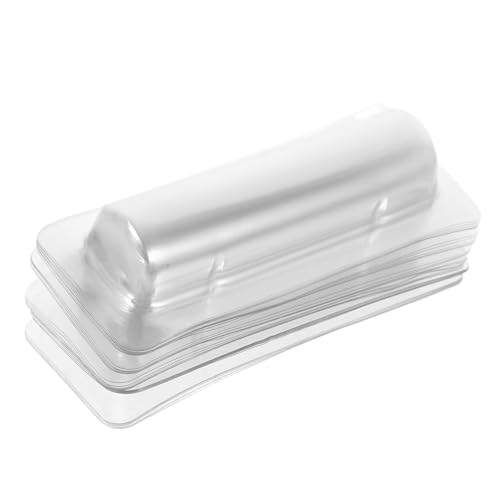 Warmhm 30 Stück Transparente Lippenbalsam Geldbeutel aus Robustem Kunststoff DIY Kartenhalter mit Glatter Oberfläche Leichter Stabiler Organizer für Bargeld Kredit und Ausweiskarten von Warmhm