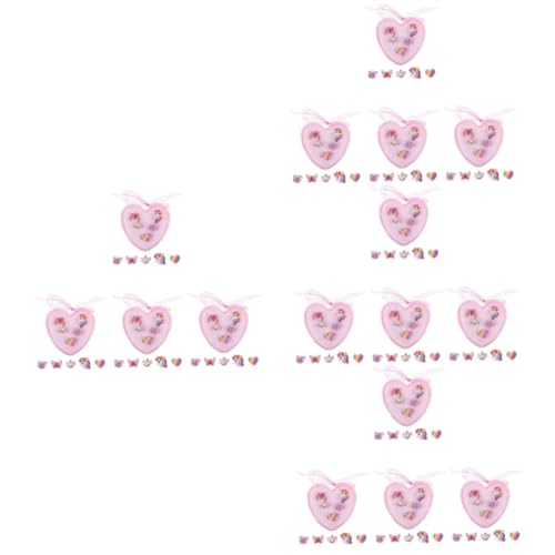 Warmhm 4 Boxen Einhorn Ringe für Verstellbare Ringe Teiliges Süßes Schmuckset für Geburtstagsgeschenke und Feste Sicheres und Liebevolles Design für Kleine Prinzessinnen von Warmhm