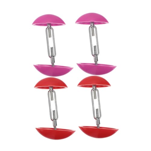 Warmhm 4 Stück Einstellbarer Kunststoff Schuhspanner für Damen Herren Schuhe Weiten Sneaker Stiefel Wiederverwendbarer Schuhformer für Füße Tragbarer Schuhdehner für Zuhause von Warmhm