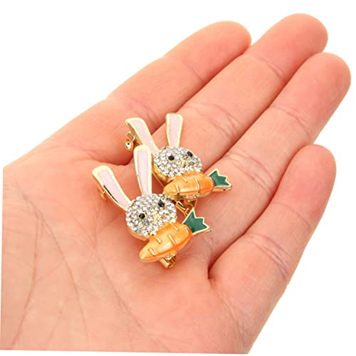 Warmhm 4 Stück Frauen Brosche mit Niedlichem Cartoon Kaninchen Langlebige Anstecknadeln für Kleidung Schal Stabile Befestigung Modisches Accessoire für Damen Warmhm 4 Stück Frauen Brosche mit Niedlichem Cartoon Kaninchen Langlebige Anstecknadeln für Kleidung Schal Stabile Befestigung Modisches Accessoire für Damen von Warmhm