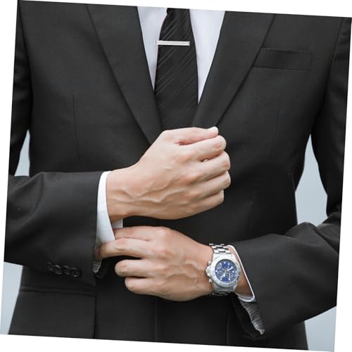 Warmhm 4 Stück Herren Krawattenklammer Kupfer Langlebig Stilvoll Einfache Krawattennadel für Business Formelle Anlässe Praktisch Modisch von Warmhm